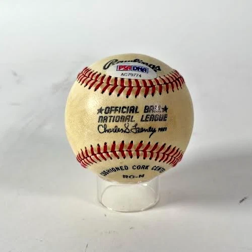 Don Newcombe Autographed/Inscribed "ROY - 49-Cy Young - MVP" Baseball PSA COA - Image 2 of 3