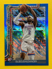 2025-26 Topps Holiday Shai Gilgeous-Alexander Blue Metallic Glitter #H90