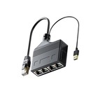 1 to 4 Socket RJ45 Ethernet Cable LAN Network Internet Splitter Adapter 1:4