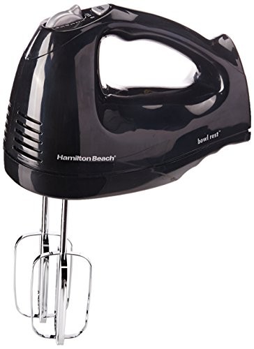 Hamilton Beach 6-Speed Hand Mixer Black with Case