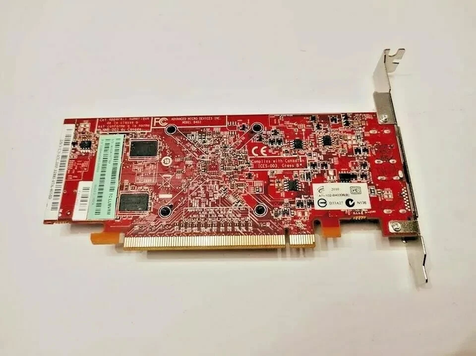 AMD RADEON ATI B170 256MB PCIE LOW PROFILE VIDEO GRAPHICS CARD ATI-102-B17002 - Image 3 of 4