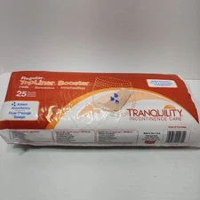 Tranquility 25 TopLiner Booster Flow - Thru Pad Incontinence Care Diaper Inserts