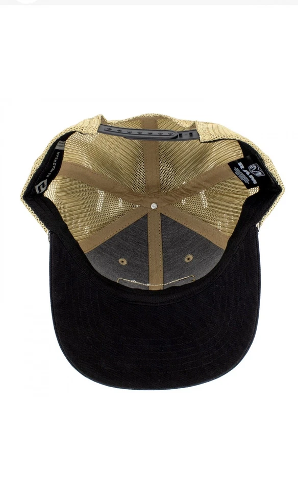 RAM Nuevo American Outlaw Snapback Malla Camionero Sombrero Negro Foto 2 de 4