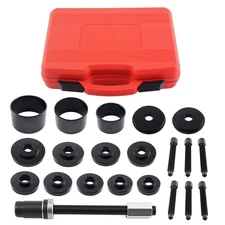19PC Wheel Bearing Service Tool Set Front Drive Kit with Storage Case Steel