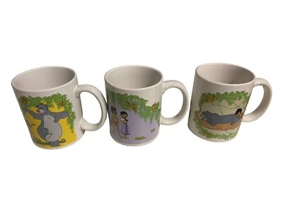 3x Disney - Das Dschungelbuch 2 Sammeltasse Tasse Kaffee Rarität - Bild 1 von 4