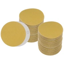 25/50 PCS 3 Inch Hook and Loop 40-600 Grit No Hole Sanding Discs For DA Sanders