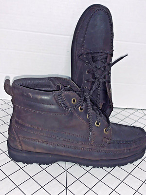 Colorado Amazonas Mens Sz 5.5 Womens 7 Brown Leather Lace Up Boots Chukka Unworn