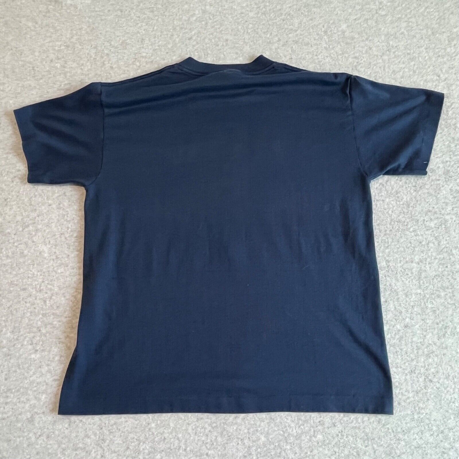 Vintage Zodiac Shirt Adult Medium Navy Blue Singl… - image 6