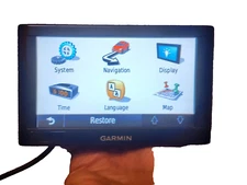 GARMIN PORTABLE VEHICLE GPS NAVIGATOR SYSTEM 52LM 5" TOUCHSCREEN LIFE MAP UPDATE