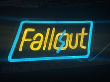 Fallout - Neon LED Light Sign - for Game Room, Gaming Decor Night New
