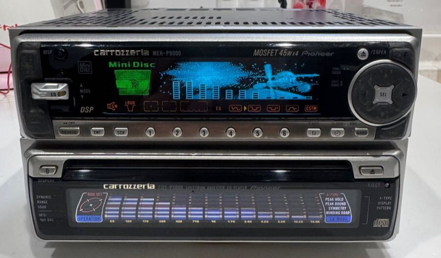 【動作未確認】Pioneer Carrozzeria MEH-P9000 Pioneer Carrozzeria Meh-P9000Cd Used Car Audio Player with