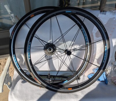 Shimano Wheel WH-R540 Pair Front, Wh-R540 Rear With CS 6500 Shimano Wheel WH-R540 Pair Front, Wh-R540 Rear With CS 6500