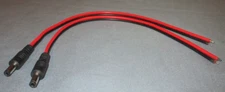 Lionel Compatible FasTrack LionChief Terminal Track 12" Power Cable x2  O/S & HO