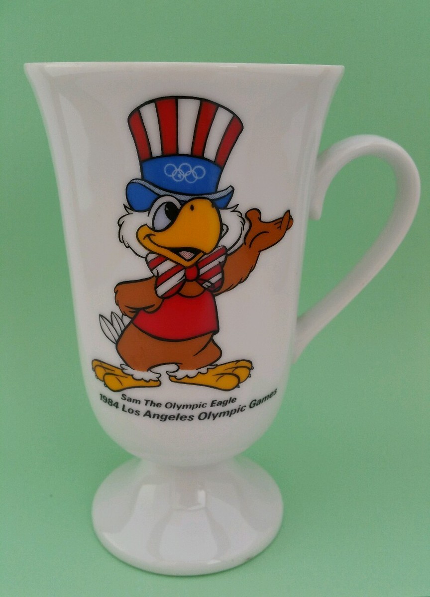 Vintage PAPEL 1984 LOS ANGELES OLYMPICS Footed SAM The EAGLE