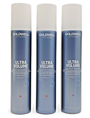 StyleSign Naturally Full Blow-Dry & Finish Bodifying spray 5.8 oz - Pack of 3