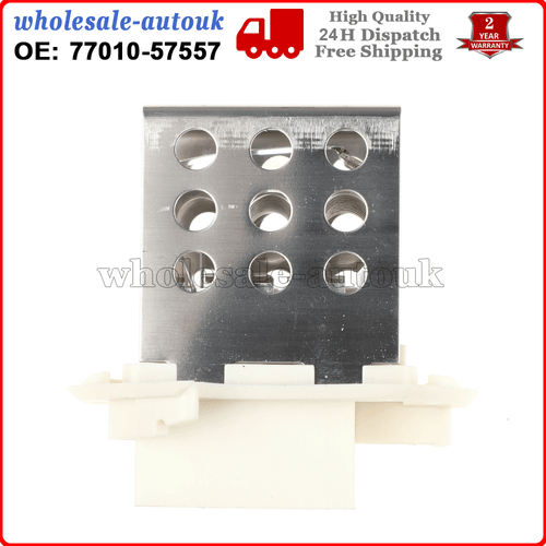 FOR RENAULT MASTER MK2 2003-ON HEATER BLOWER MOTOR FAN RESISTOR 7701057557 UK - Picture 9 of 10