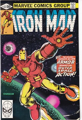 Iron Man #142 VF 1981 Marvel Comics iron Man in Space! | eBay