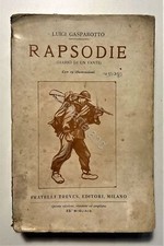 L. Gasparotto - Rapsodie: Diario di un Fante - ed. 1925
