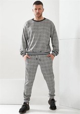Mens Sweatsuits 2 Piece Sport Tracksuit Jogger Sweat Suits Jogging Outfits