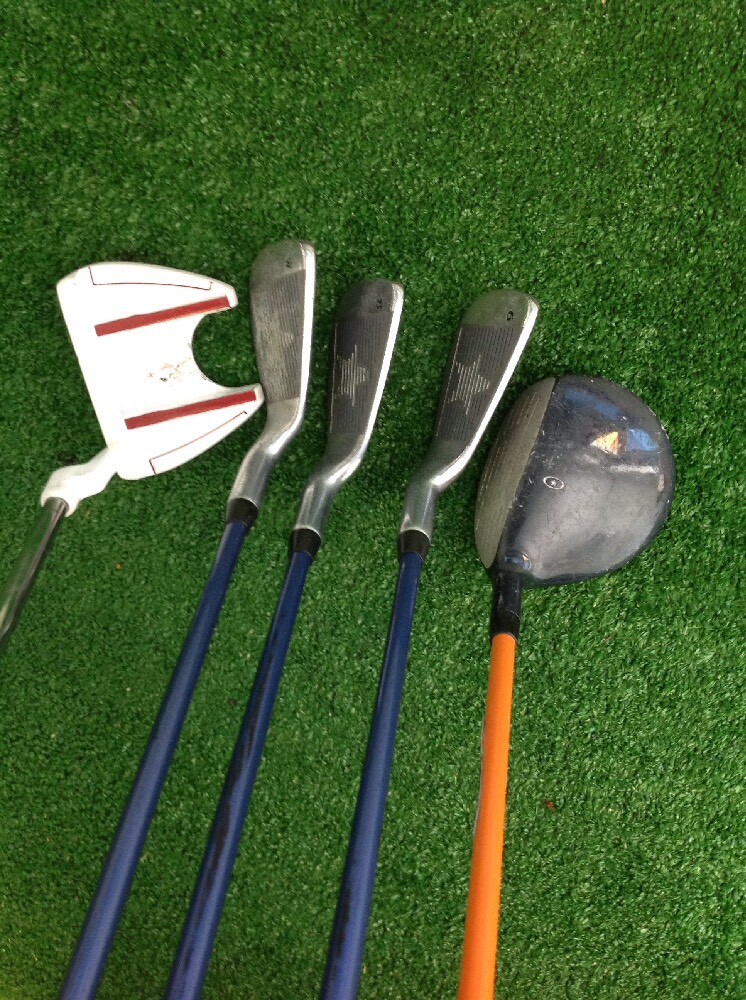 US Kids GOLF WT-20 ジュニアゴルフクラブセット　パター付き U.S. Kids Golf Ultralight Wt-20 Club Set 3W 4H 6 & 8 PW