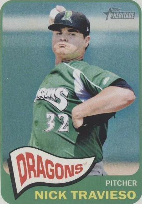 2014 Topps Heritage Minor League Edition - Nick Travieso #45