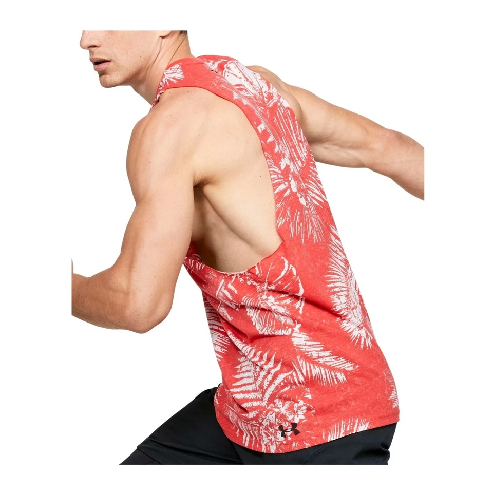 Мужская тренировочная футболка Under Armour Project Rock Aloha камуфляжный танк 1351590-608 - Изображение 2 из 4