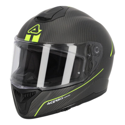 Integralhelm ACERBIS Tarmak 22.06 Carbon Schwarz Gelb Fluo
