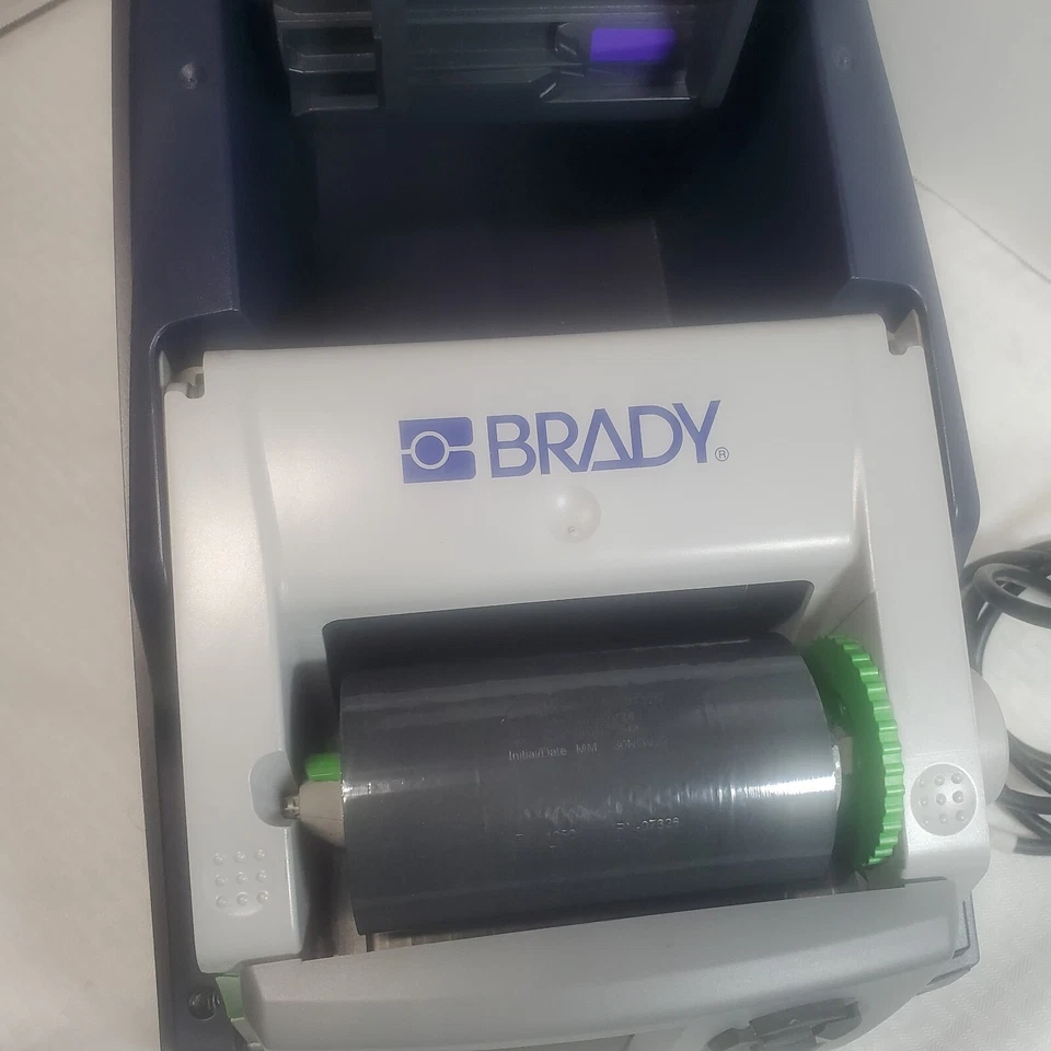 Brady BP-IP300 Thermal Transfer Label Printer 300dpi Ethernet USB Serial. Used. - Image 3 of 4