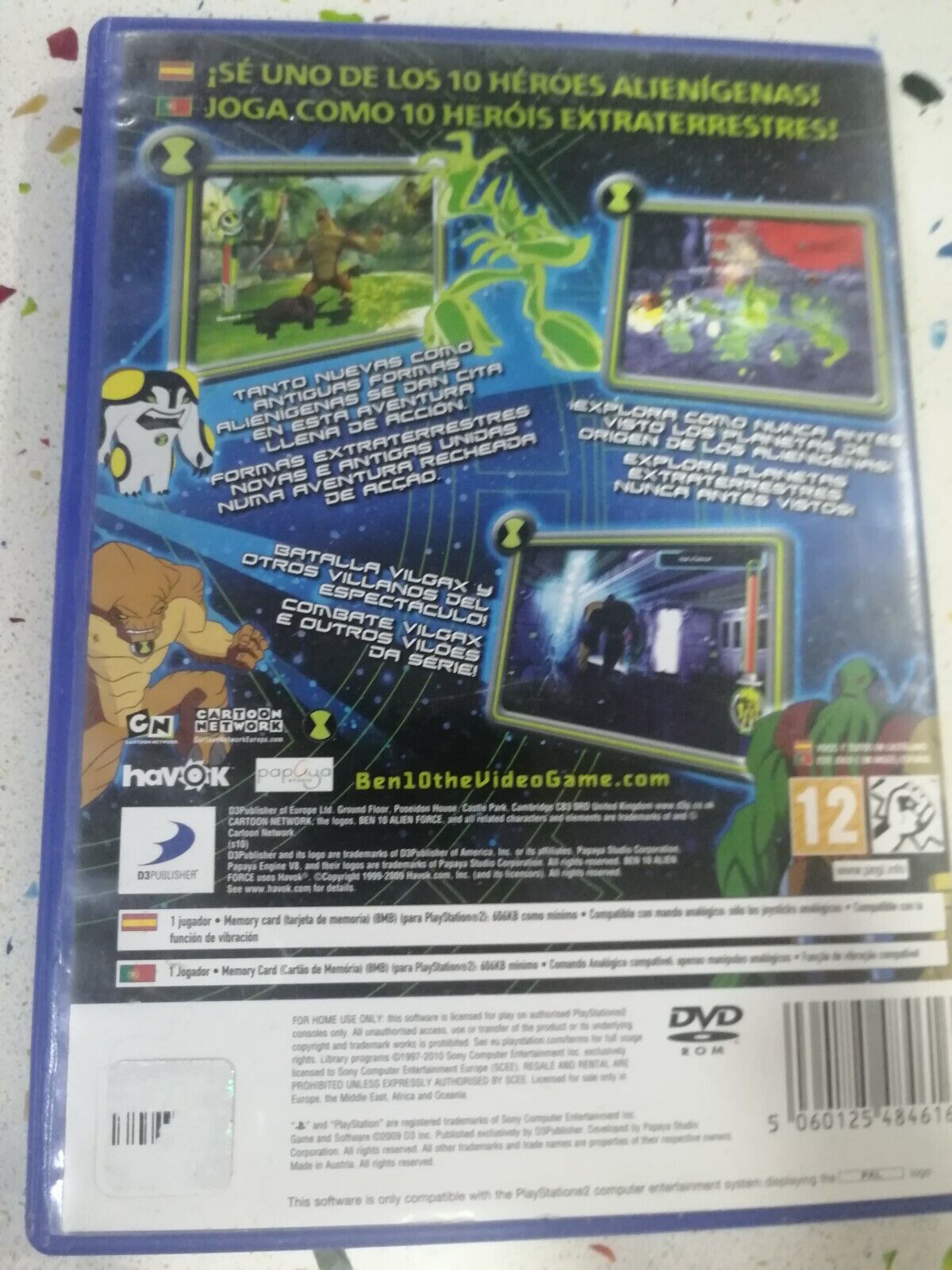 Ben 10: Alien Force - Vilgax Attacks - Playstation 2 – Retro Raven