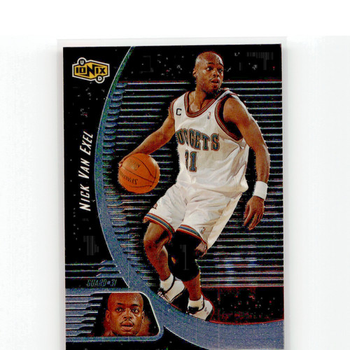1998 Upper Deck Ionix Nick Van Exel #20 card