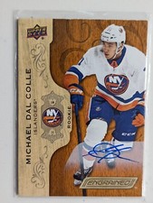 2018-19 Upper Deck Engrained New York Islanders Michael Dal Colle Rookie Auto 81