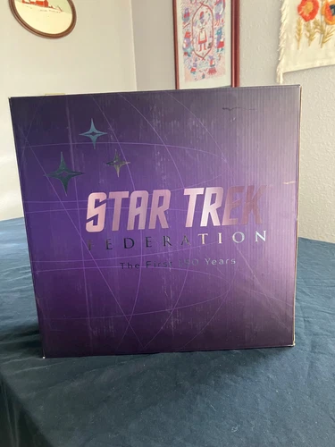 Star Trek Federation: The First 150 Years by David A. Goodman Hardcover Book MIB