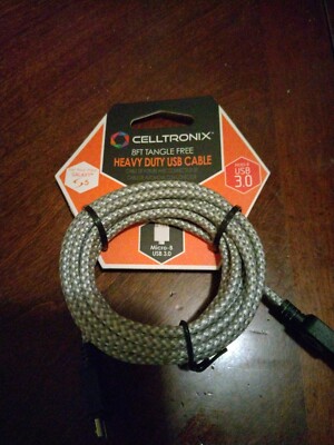  Galaxy S5 Celltronix Heavy Duty 8 Ft. Tangle Free USB 3.0 Cable