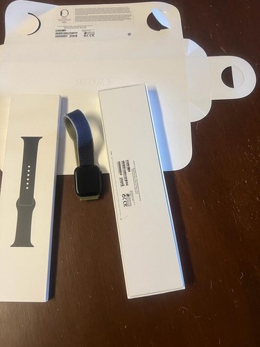 apple watch series 7 gps cellular 45mm GIA' AGGIORNATO A IOS 26 come nuovo - Afbeelding 4 van 8