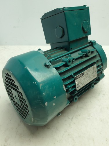 Siemens Z38-LA80M4/1LA7080-4AA9 Gear Drive Motor 1 Hp 3 Phase 1710Rpm 230/460 - Picture 9 of 12