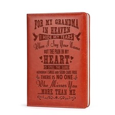 Bereavement Gift My Grandma in Heaven Lined Journal MY GRANDMA IN HEAVEN