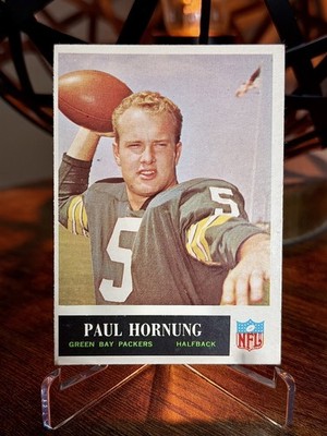 1965 Philadelphia #76 Paul Hornung - HOF - Green Bay Packers