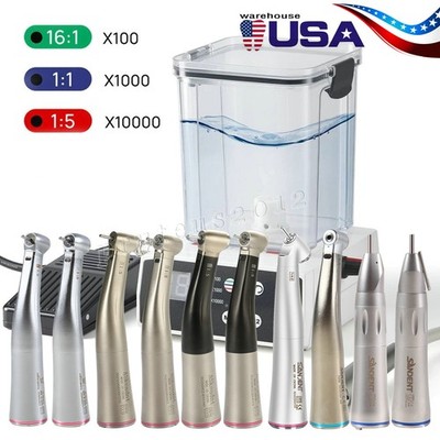 Dental LED Electric Motor System Water Tank/1:5 1:4.2 1:1 Handpiece For Practice
