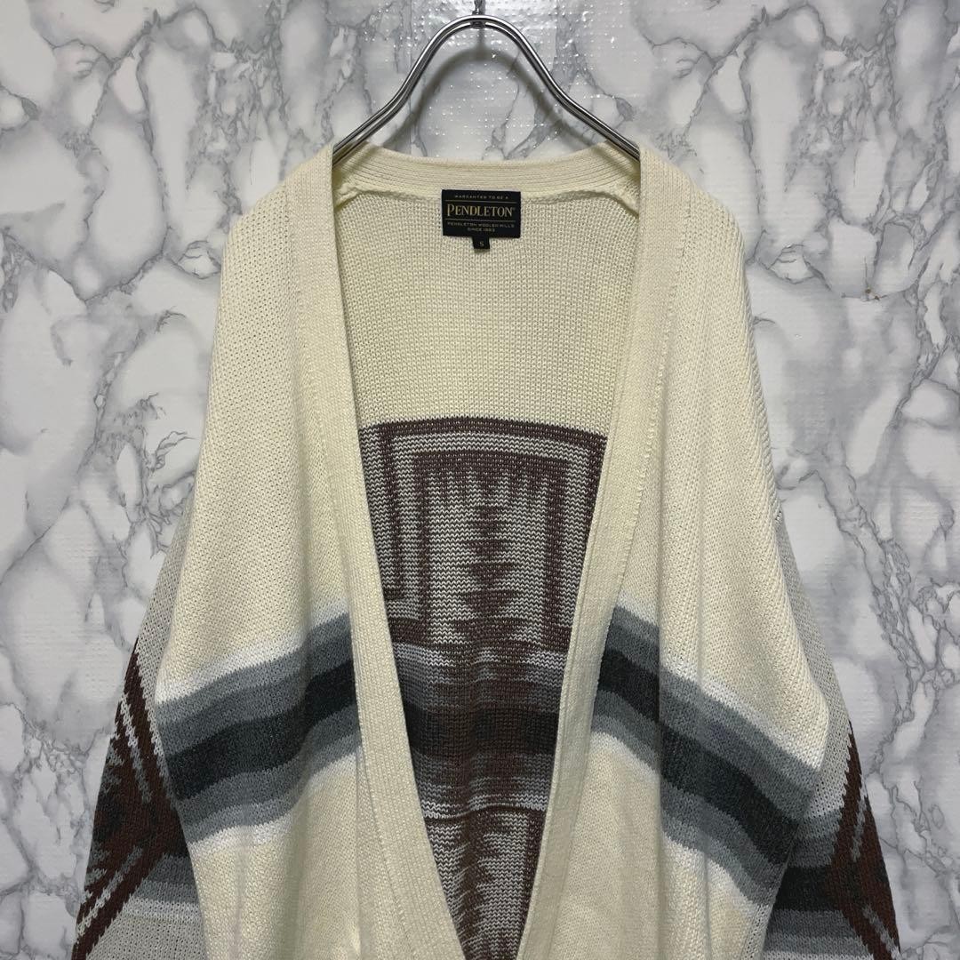 PENDLETON x BAYFLOW Native Pattern Knit Cardigan … - image 4