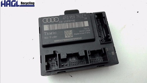 Steuergerät Fensterheber (türe vorn) Links 4F0959793E Audi A6 Avant 2.7 TDI DPF