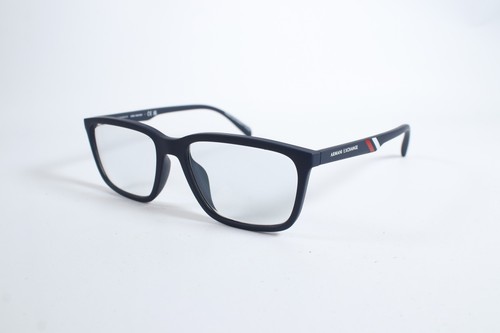 Armani Exchange AX 3089U Unisex Blue 8181 Full Rim Plastic Glasses Eyeglasses...