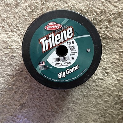 berkley 12lb fishing line Trilene Big Game Spool, Clear, 12 lb Extra tough and abrasion resistant to hold tough against rough or sharp objects 1/4 lb spool Berkley Trilene Big Game 12