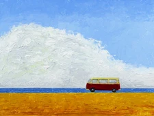 Картина Андрея Клишина "Путешествие к морю"