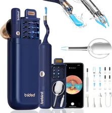 Wireless Ear Wax Removal Tool with HD Camera and Light for Safe Cleaning