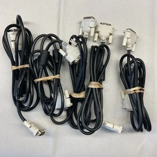 Lot of 10 6ft DVI to DVI Male to Male DVI-D Single Link Display Monitor Cables
