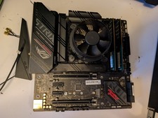 Motherboard CPU DDR4 16gb RAM Combo Intel I i7-10700f, Asus B560-g ROG Strix