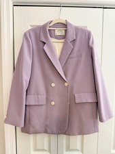 light lavender blazer for women