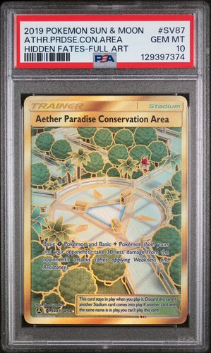 Aether Paradise Conservation Area graded PSA 10 for sale on eBay