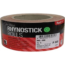 Indasa 2.75" Rhynostick RedLine PSA Sanding Rolls, 960 Series IND-960-60 New!