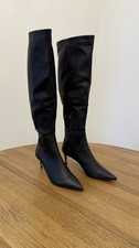 Tony Bianco Giulia / Black Como / Size 8½ / New No Box
